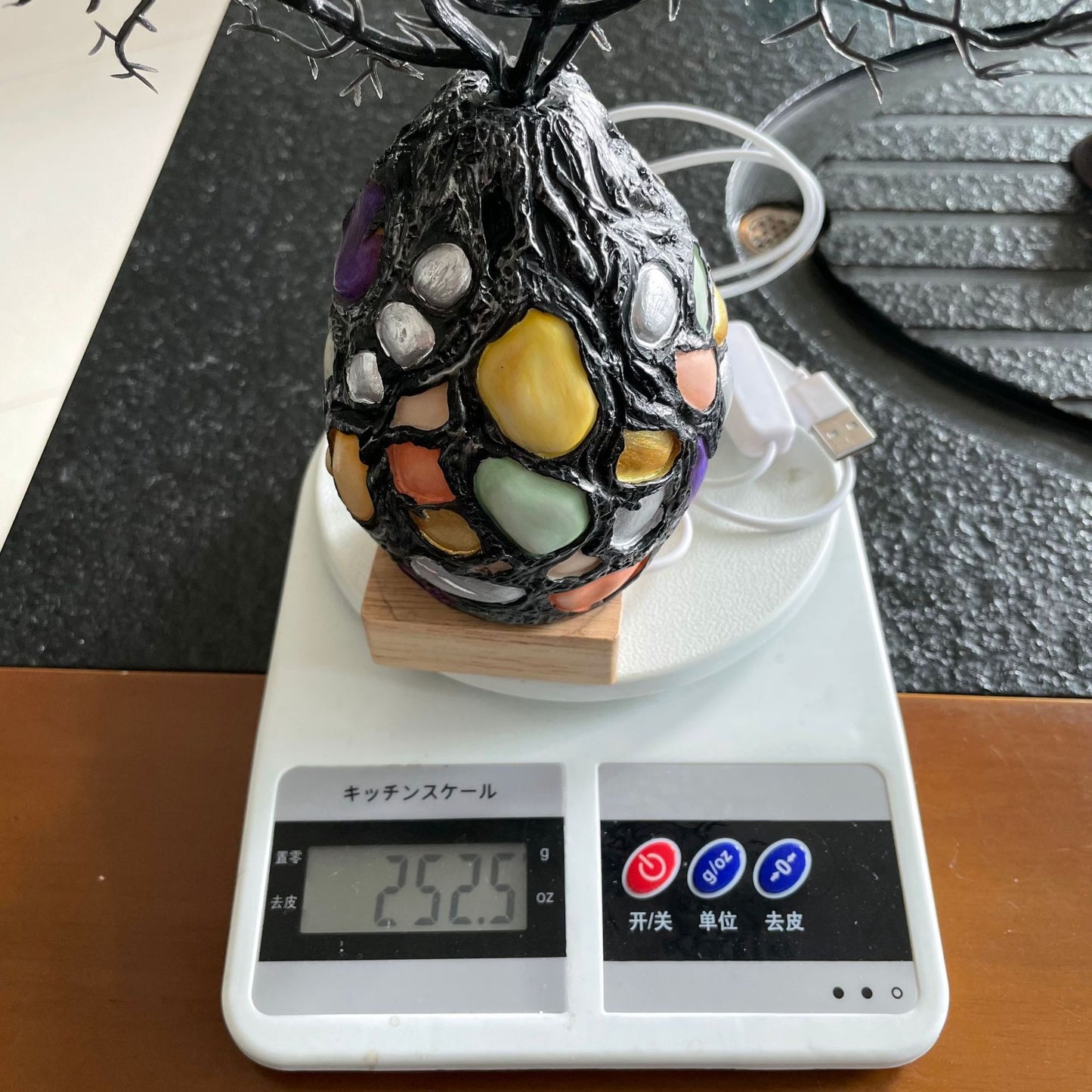 Ancient Tree Accent Gem Lamp