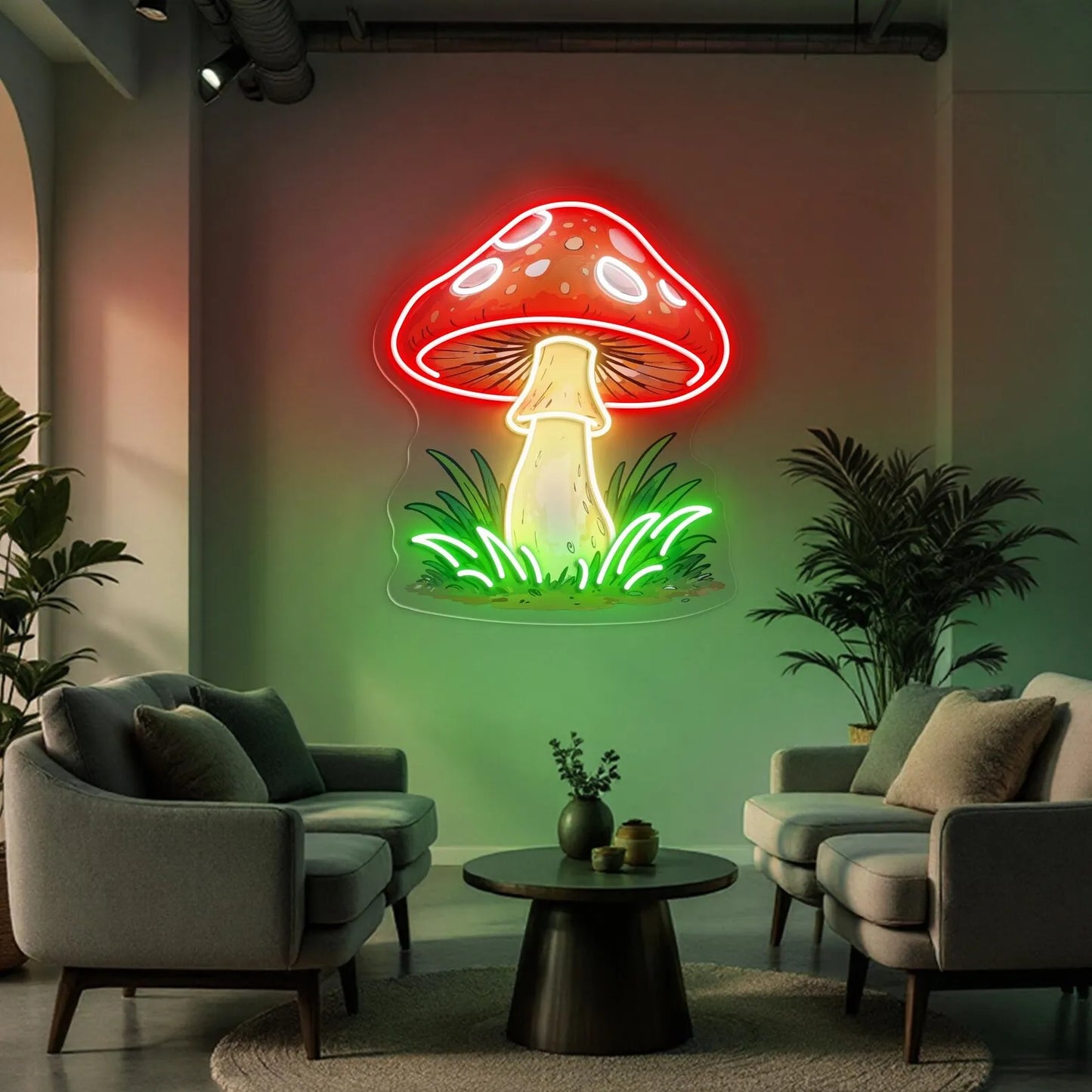 Mushroom Neon Sign