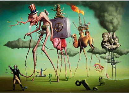 Surrealism DIY Famous Artwork By Salvador Dali