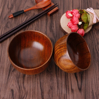 Wooden Round Bowls