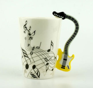 Music Instruments Ceramic Mug 🎸🎷🎻
