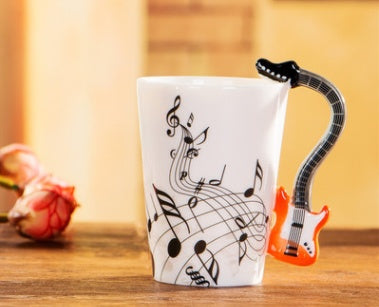 Music Instruments Ceramic Mug 🎸🎷🎻