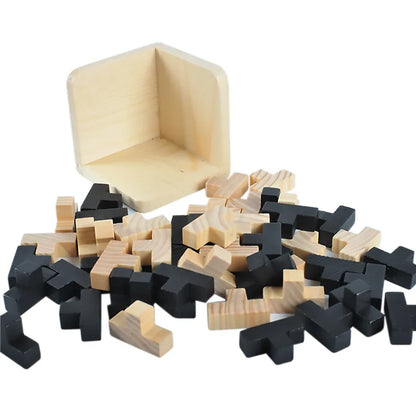 Interlocking Wooden Puzzle