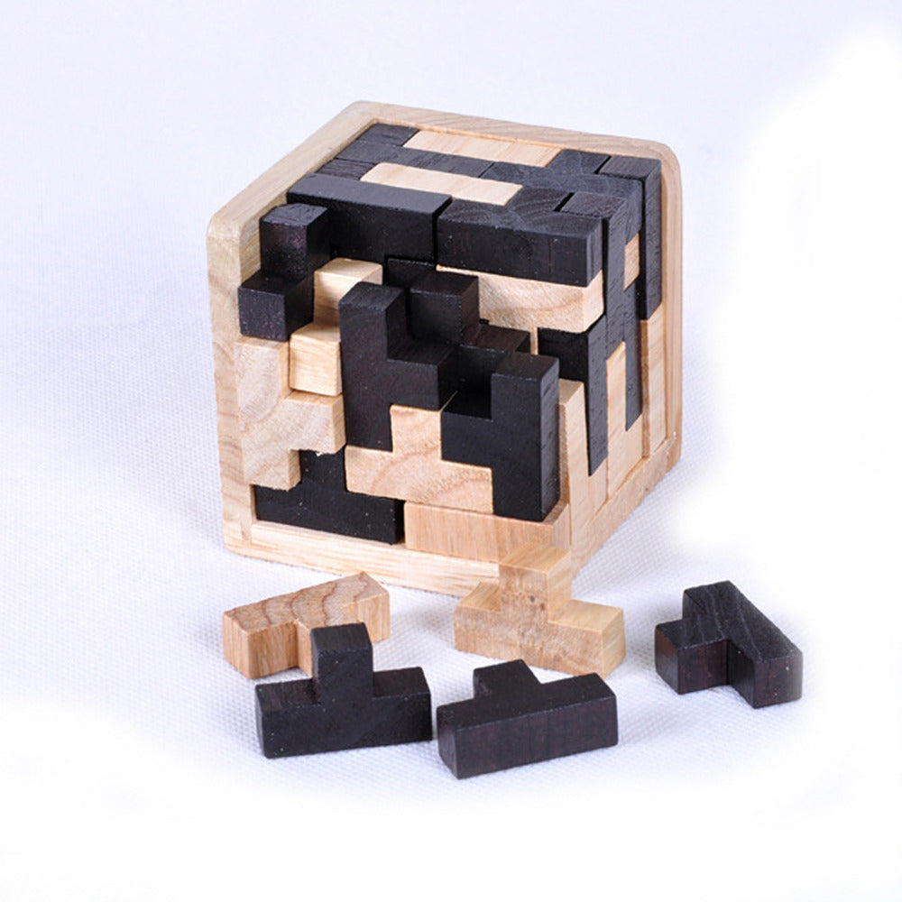 Interlocking Wooden Puzzle