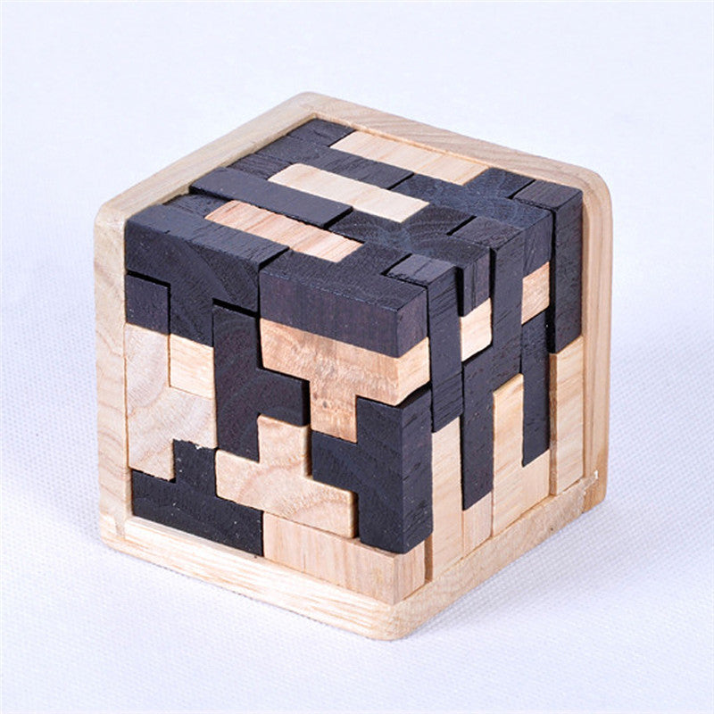 Interlocking Wooden Puzzle