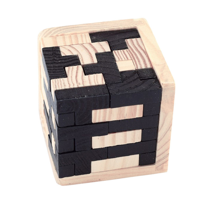 Interlocking Wooden Puzzle