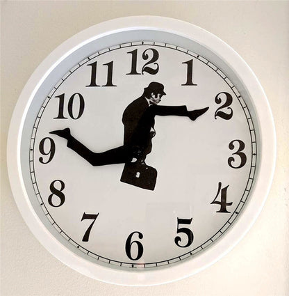 Monty Python's "Silly Walk" Clock