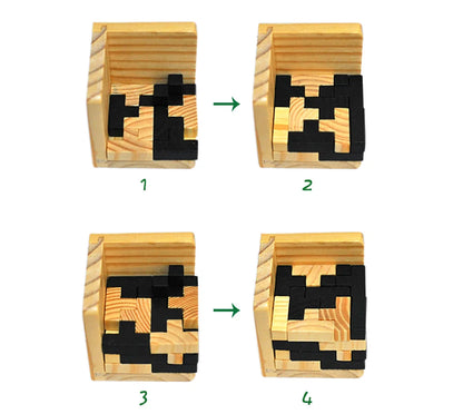 Interlocking Wooden Puzzle