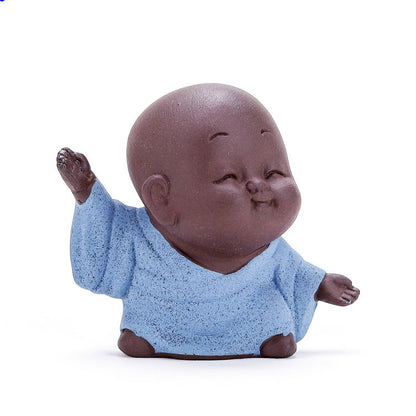 Little Ceramic Zen Monk