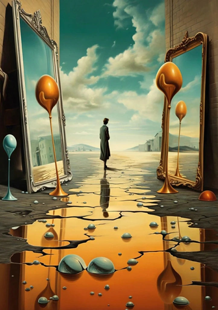 Surrealism DIY Famous Artwork By Salvador Dali