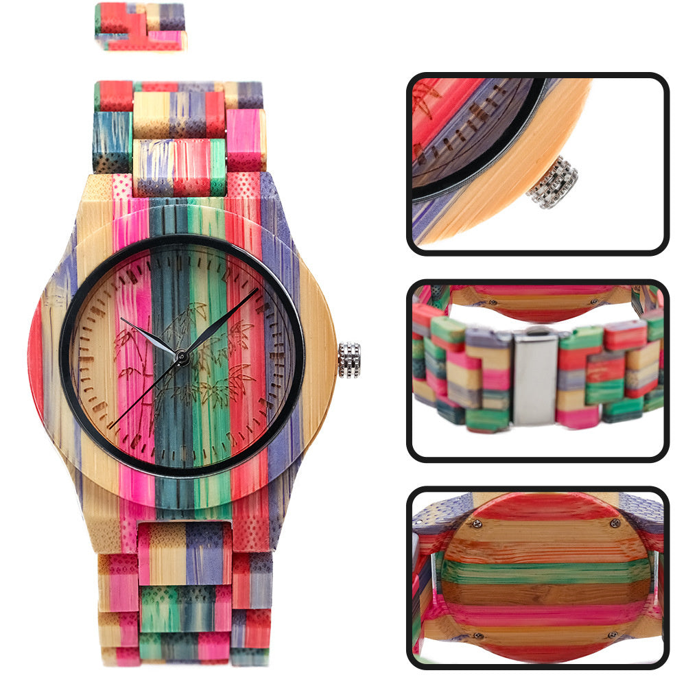Colored Bamboo SEICO Watch 🎍
