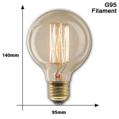 Edison Retro Lamp Incandescent light Bulb E27 220V/110V 40W 💡