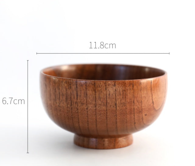 Wooden Round Bowls