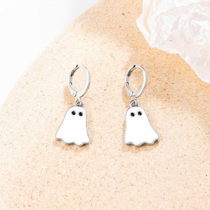 Ghost Loop Earrings 👻