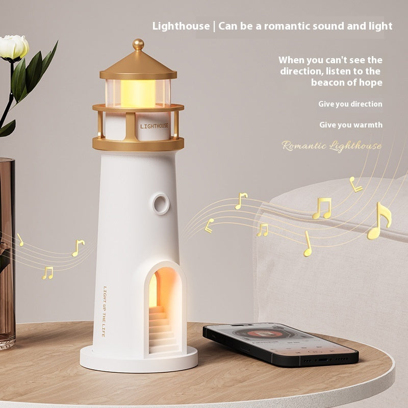 Human Body Induction Moonlight Lighthouse Table Lamp 🌕