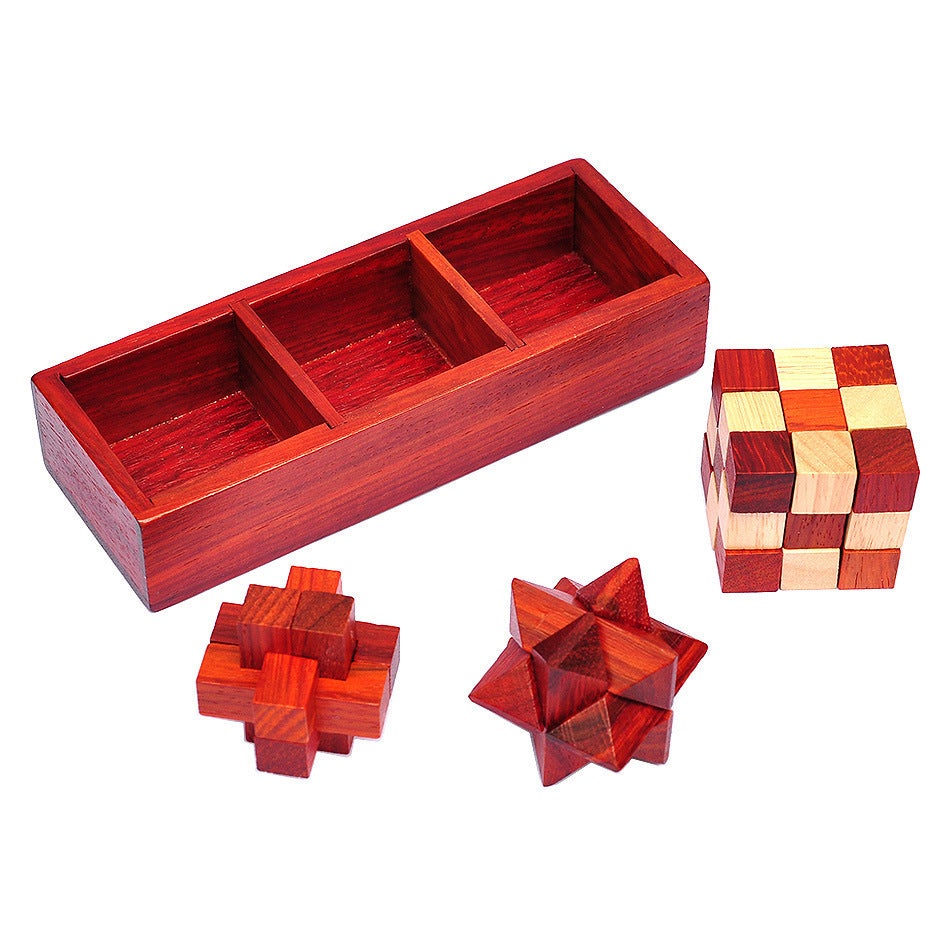 Wood Puzzles (3 in 1)