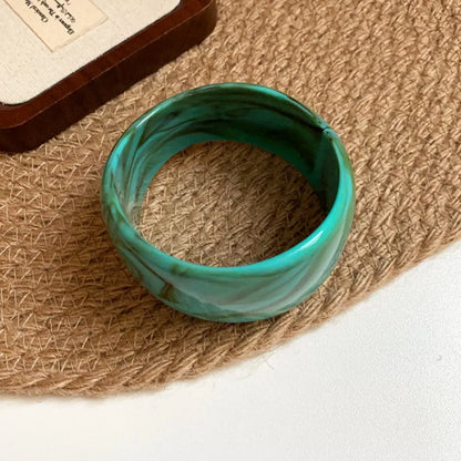 Bohemian Exaggerated Acrylic Bangles