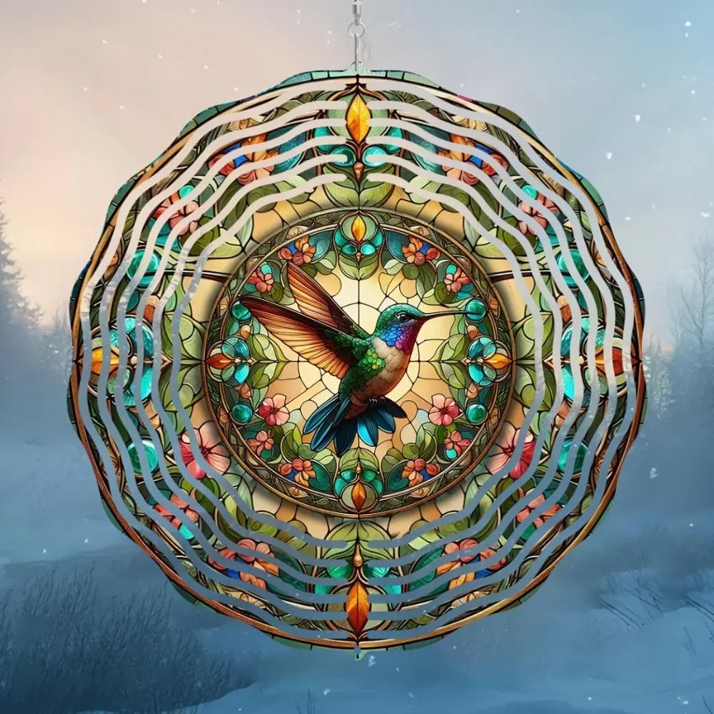 Hummingbird Wind Spinner