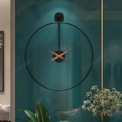 Silent Wall Clock with Quartz Movement