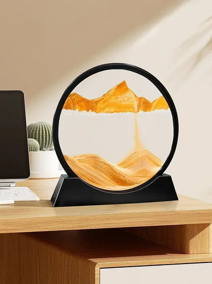 Round Sand Art Hourglass