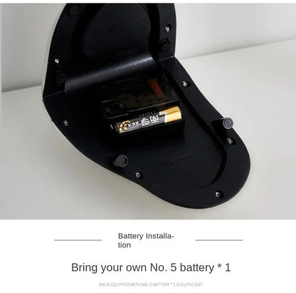 Surreal Melting Table Clock, Salvador Dali Style