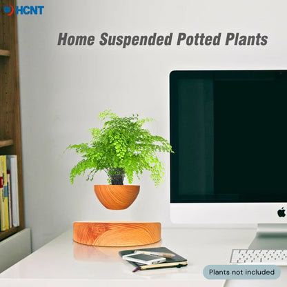 Red Magnetic Levitation / Rotation Pot