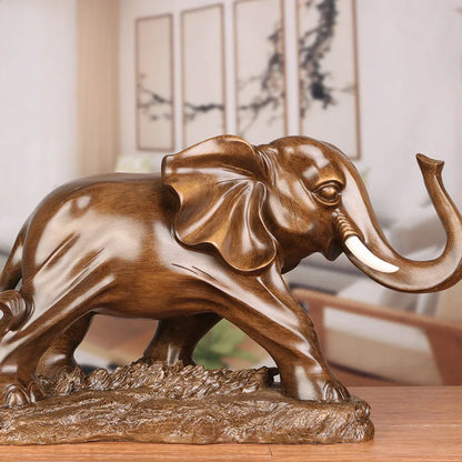 Elephant Resin Statue 🐘