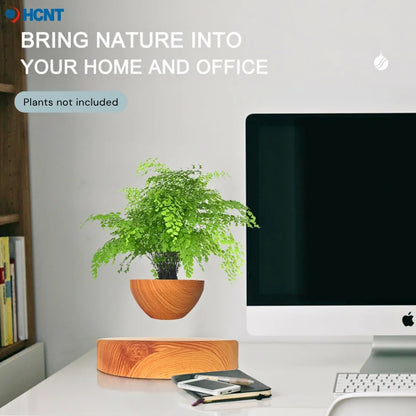 Red Magnetic Levitation / Rotation Pot