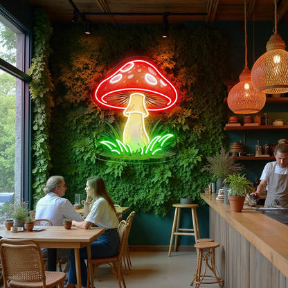 Mushroom Neon Sign
