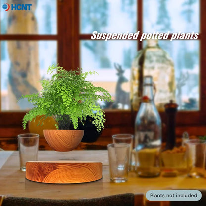 Red Magnetic Levitation / Rotation Pot