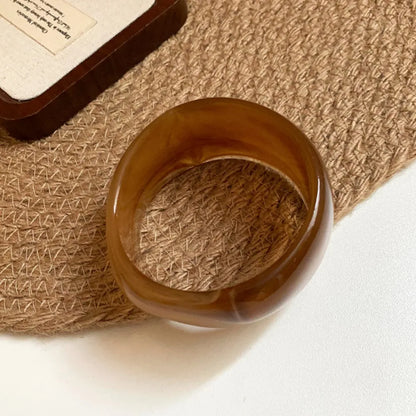 Bohemian Exaggerated Acrylic Bangles