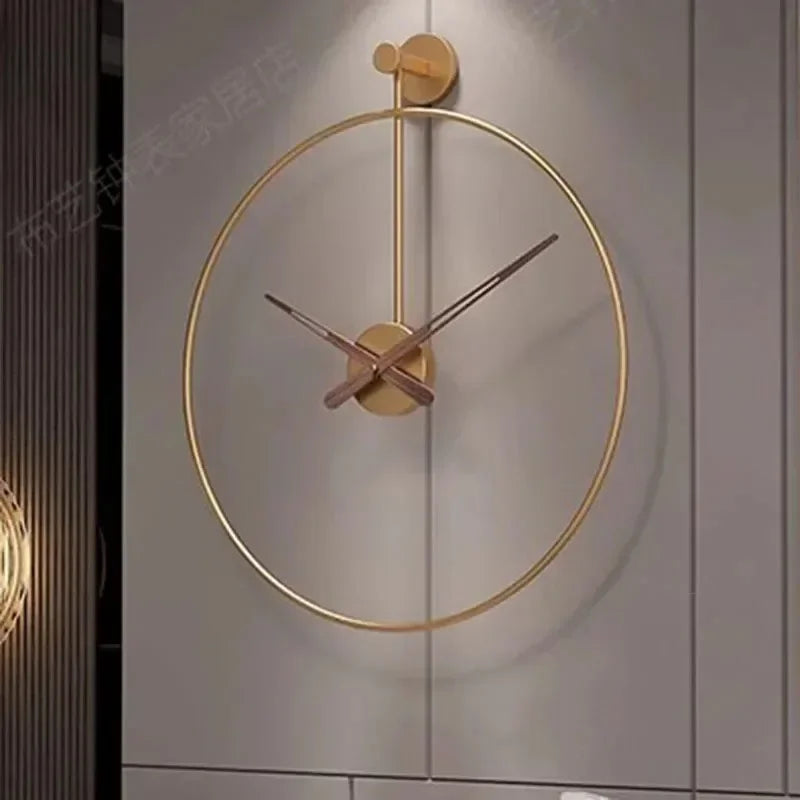 Silent Wall Clock with Quartz Movement