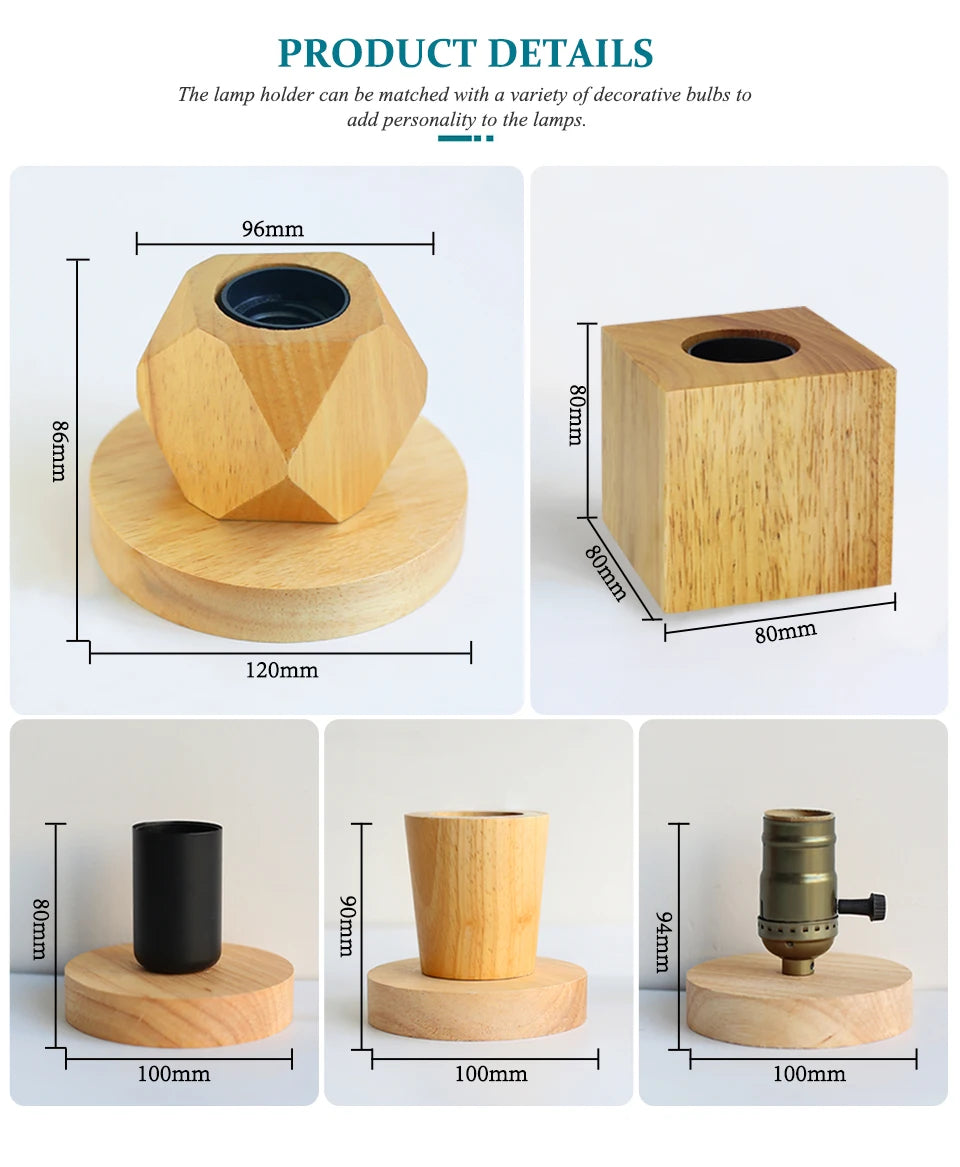 Retro E27 Lamp Holder
