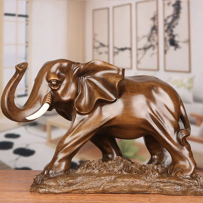 Elephant Resin Statue 🐘