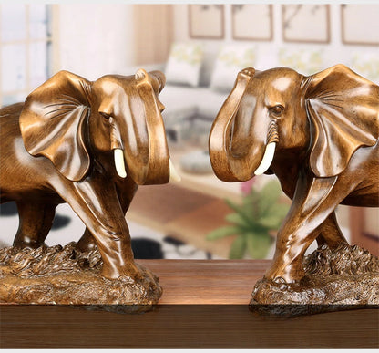 Elephant Resin Statue 🐘