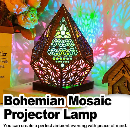 Bohemian Floor Projection Lamp