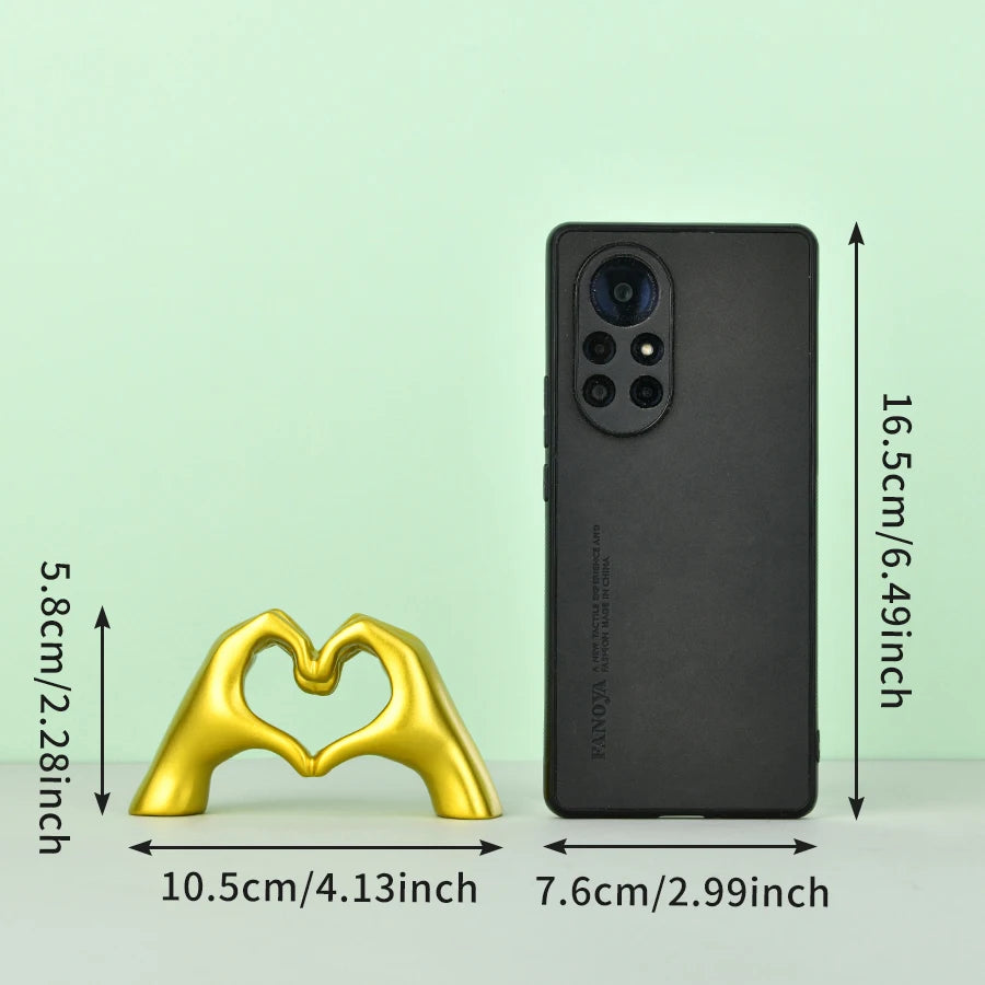 Hand Heart Resin Sculpture 🫶