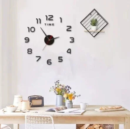 Silent Wall Clock with Quartz Movement