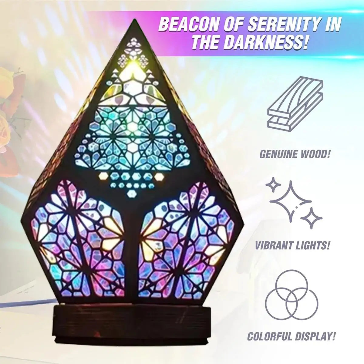 Bohemian Floor Projection Lamp