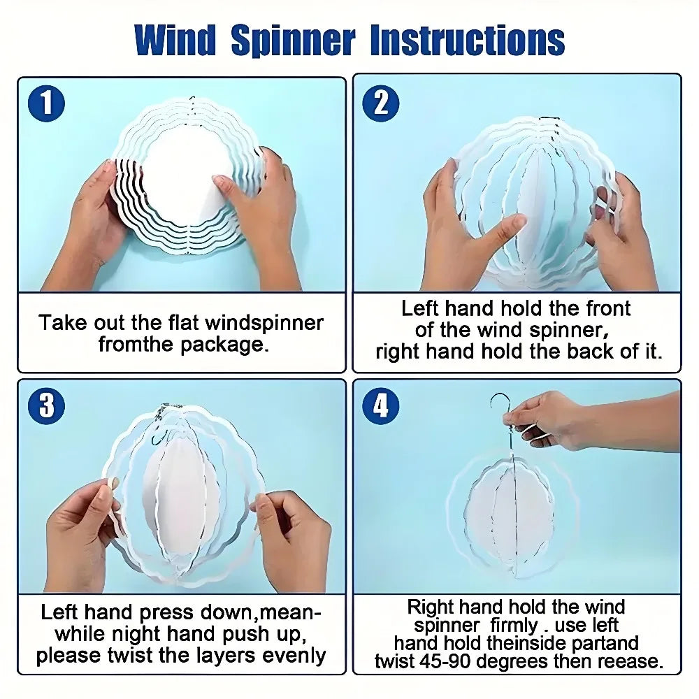Hummingbird Wind Spinner