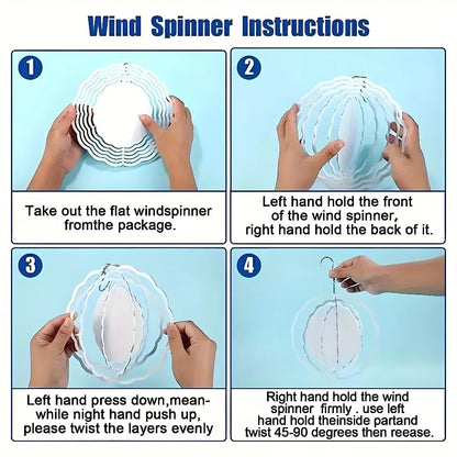Hummingbird Wind Spinner