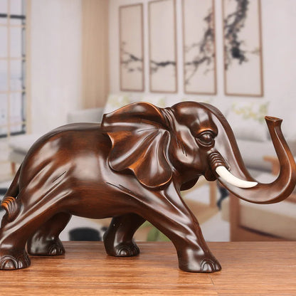 Elephant Resin Statue 🐘