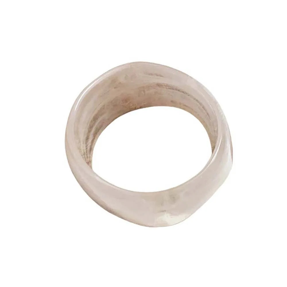 Bohemian Exaggerated Acrylic Bangles