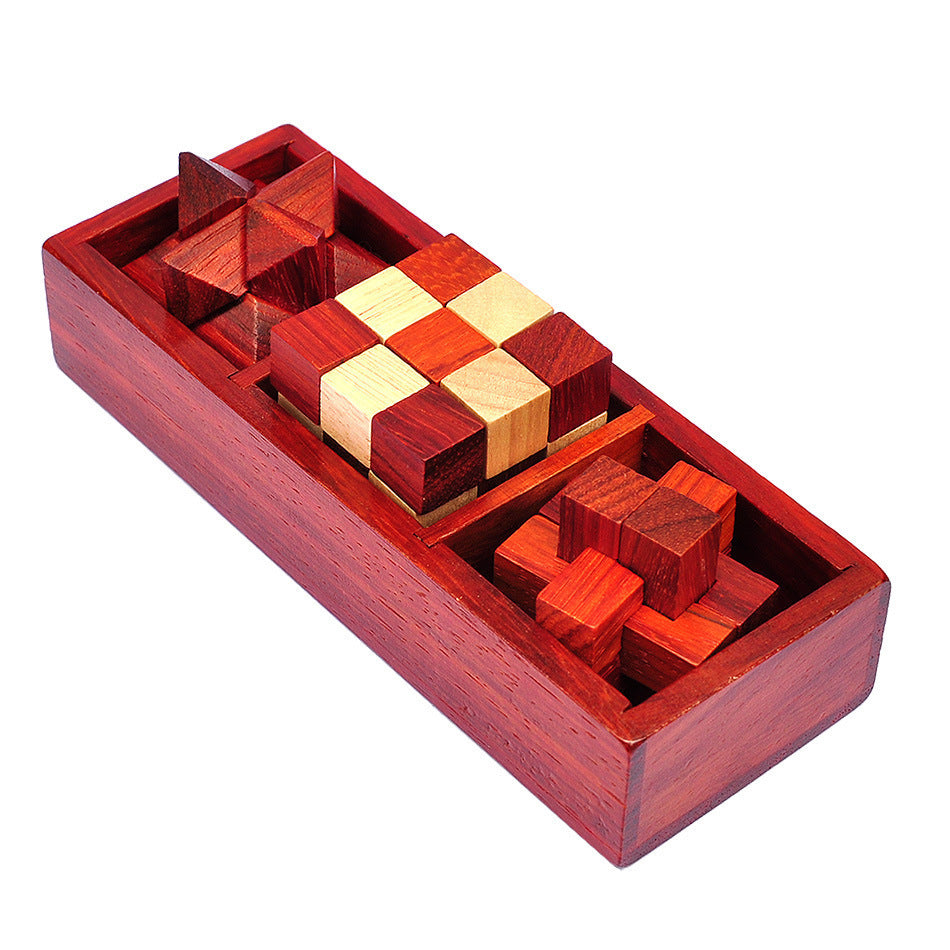 Wood Puzzles (3 in 1)