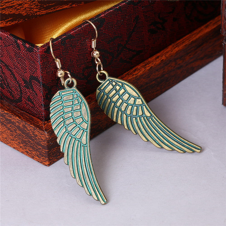 Vintage Alloy Hanging Earrings