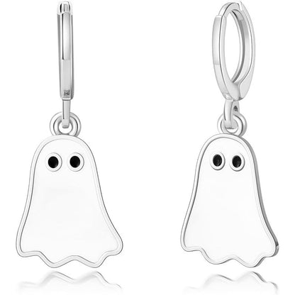 Ghost Loop Earrings 👻
