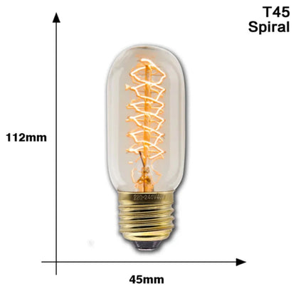 Edison Retro Lamp Incandescent light Bulb E27 220V/110V 40W 💡