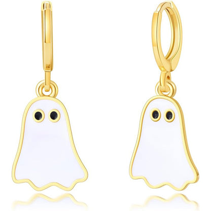 Ghost Loop Earrings 👻