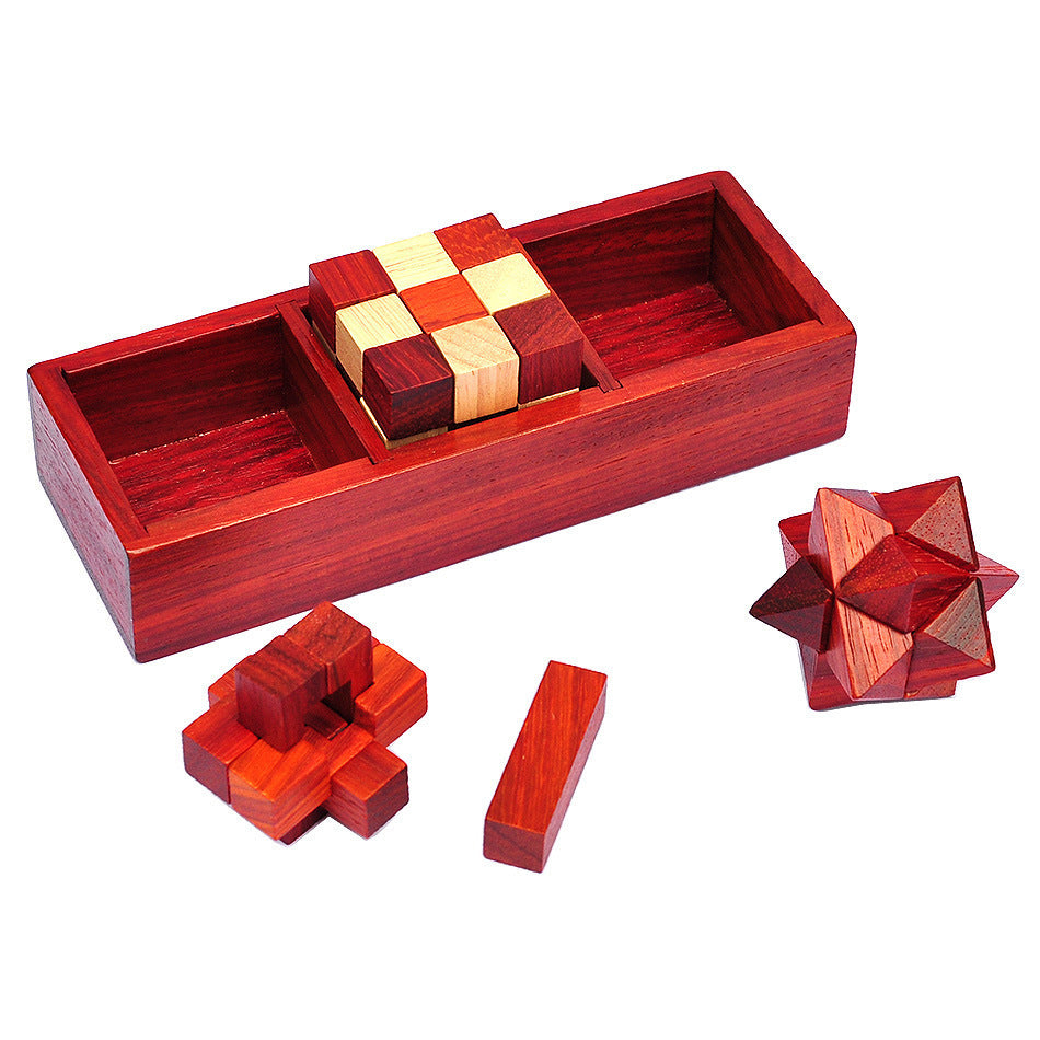 Wood Puzzles (3 in 1)