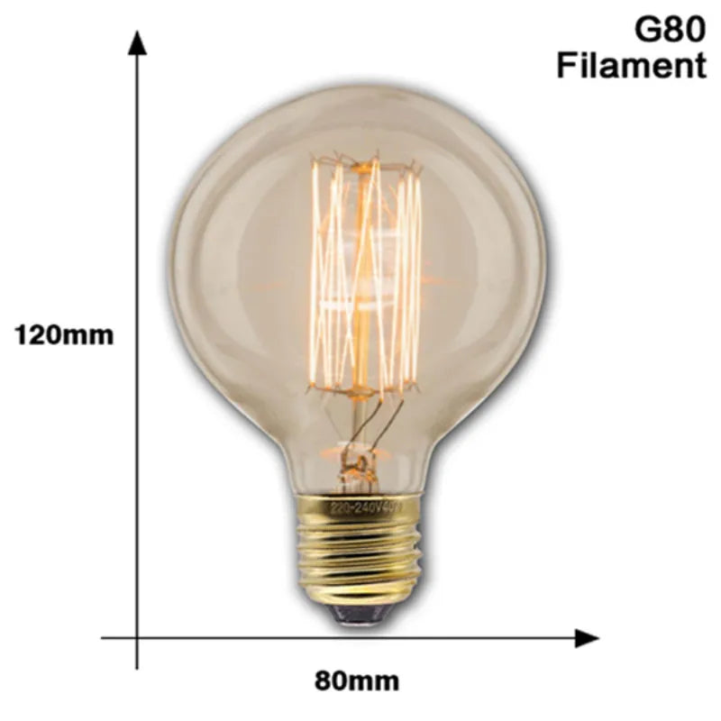 Edison Retro Lamp Incandescent light Bulb E27 220V/110V 40W 💡